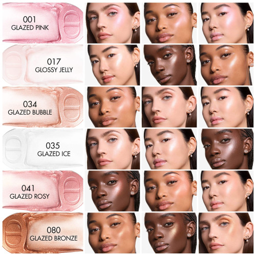 Кремовый хайлайтер Dior Backstage Glassy Glow Stick №035 - Glazed Ice