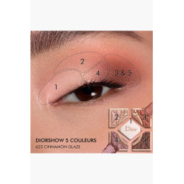Лимитированная палетка теней DIOR 5 Couleurs №623 Cinnamon Glaze