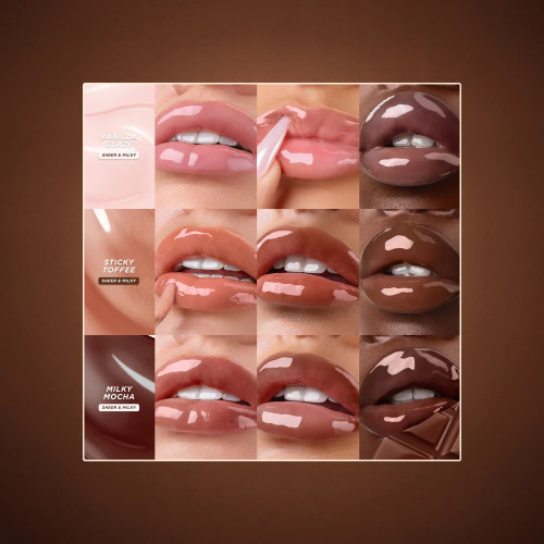 Масло для губ Gisou Lip Oil - Vanilla Glaze