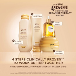 Маска для волос Gisou Honey Gloss Ceramide Therapy Hair Mask, 230 мл