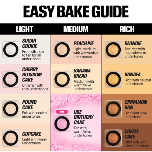 Мини рассыпчатая пудра Huda Beauty Easy Bake Powder Mini - Sugar Cookie, 6г