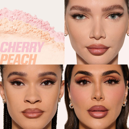 Двойная пудра Huda Beauty Easy Bake Duo Powder - Chery Peach (Cherry Blossom Cake/Peach Pie)