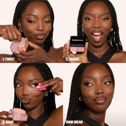 Двойная пудра Huda Beauty Easy Bake Duo Powder - Chery Peach (Cherry Blossom Cake/Peach Pie)