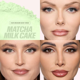 Рассыпчатая пудра Huda Beauty Easy Bake Powder - Matcha Milk Cake, 20г