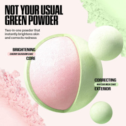 Рассыпчатая пудра Huda Beauty Easy Bake Powder - Matcha Milk Cake, 20г