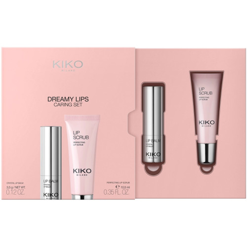 Набор для губ Kiko Milano Dreamy Lips Caring Set (бальзам+скраб)