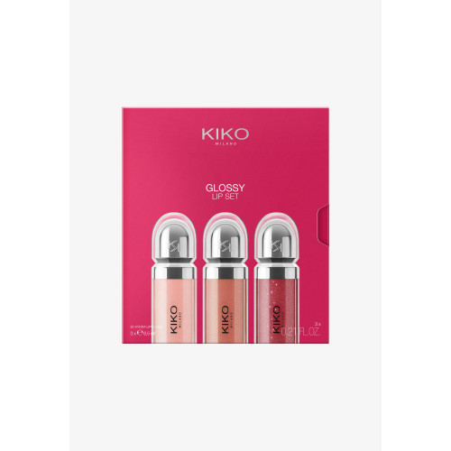Набор блесков для губ Kiko Milano Glossy Lip Set