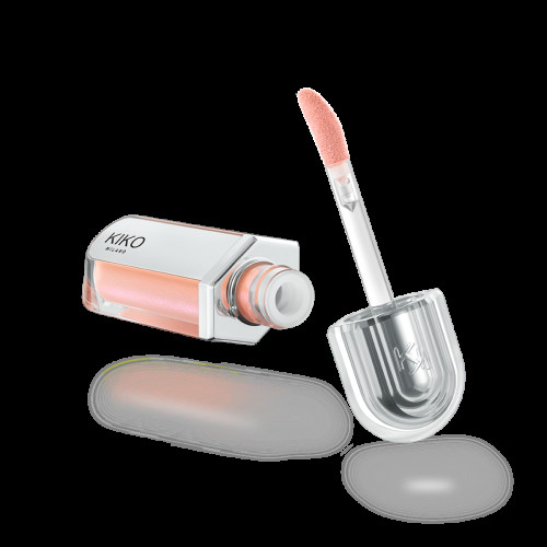 Увлажняющий блеск для губ Kiko Milano 3D Hydra Xtreme Lipgloss №01 -  Розовый ледник