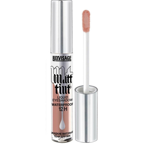 Матовые кремовые тени Luxvisage Matt Tint Waterproof 12H №107 Rose Beige