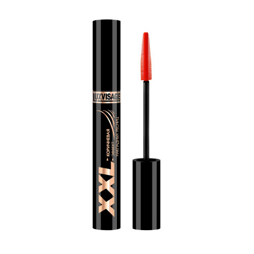 Тушь для ресниц с эффектом накладных ресниц Luxvisage XXL - Brown