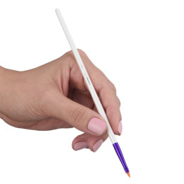 Маленькая плоская кисть для подводки и карандаша K107*, Manly Pro