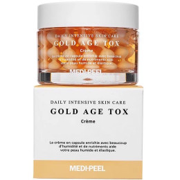 Антивозрастной капсульный крем с экстрактом золотого шелкопряда Medi-Peel Gold Age Tox Cream, 50 мл