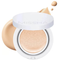 Увлажняющий тональный кушон Missha Magic Cushion Moist Up SPF50+ PA+++ №21