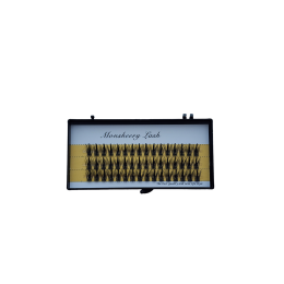 Накладные ресницы лучики Nesura 20D 12 мм