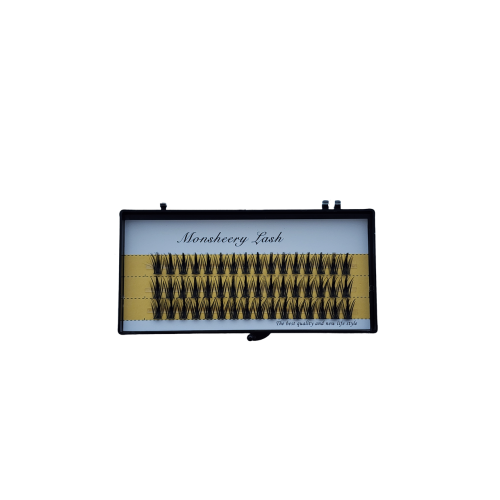 Накладные ресницы лучики Nesura 20D 12 мм