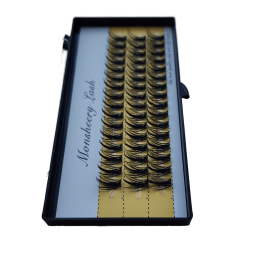 Накладные ресницы лучики Nesura 20D 12 мм