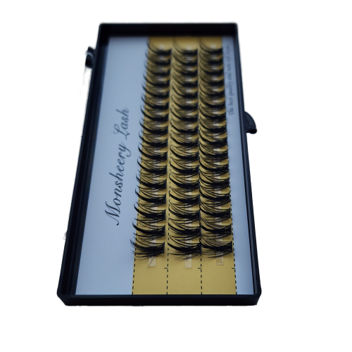 Накладные ресницы лучики Nesura 20D 12 мм