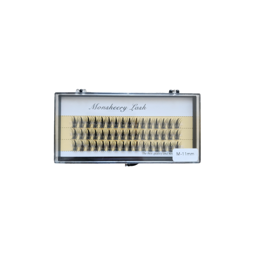 Накладные ресницы лучики Nesura 20D 11 мм