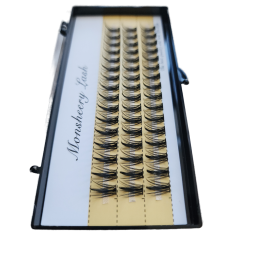 Накладные ресницы лучики Nesura 20D 11 мм