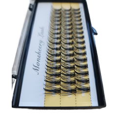 Накладные ресницы лучики Nesura 20D 14 мм