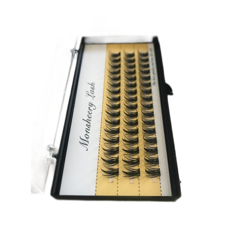 Накладные ресницы лучики Nesura 20D 10 мм