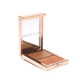 Палетка для скульптурирования лица Patrick TA Creme Contour&Powder Bronzer Duo - She’s Bronzed