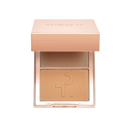 Палетка для скульптурирования лица Patrick TA Creme Contour&Powder Bronzer Duo - She’s Statuesque