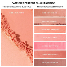 Палетка румян Patrick TA For Face Transition Blurring Blush Duo - Did You Notice