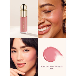 Кремовые румяна с аппликатором Rare Beauty Soft Pinch Dewy Liquid Blush 7,5мл - Hope