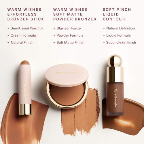 Бронзер Rare Beauty Warm Wishes Soft Matte Powder Bronzer - Warmed Up