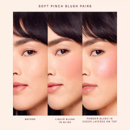 Кремовые румяна с аппликатором Rare Beauty Soft Pinch Dewy Liquid Blush 7,5мл - Adore