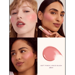 Кремовые румяна с аппликатором Rare Beauty Soft Pinch Dewy Liquid Blush 7,5мл - Adore