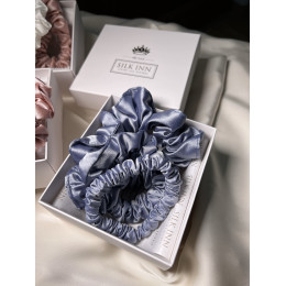Набор резинок из шелка SILK INN Sky Blue, 3шт