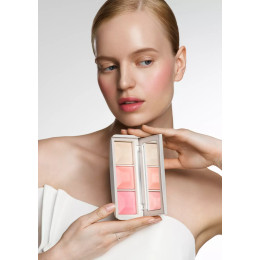 Палетка запеченных продуктов для лица HIGHLIGHTER | BLUSH PEACH | BLUSH ROSE, SHIK