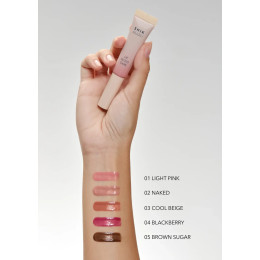 Ухаживающий блеск для губ Lipgloss Care Intense №101 - Pale Pink, SHIK