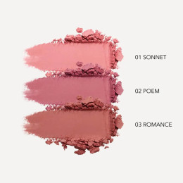 Компактные румяна Silk Glow Blush №01 - Sonnet, SHIK