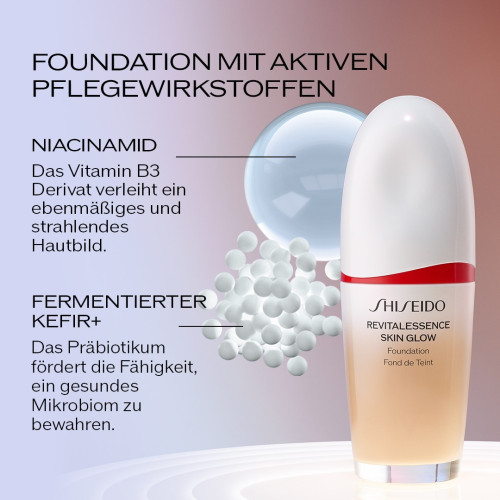 Тональный Shiseido Revitalessence SPF30 №160 - Shell, 30мл