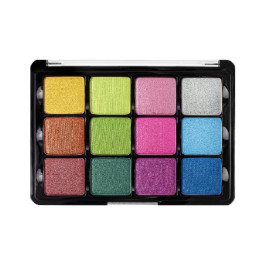 Палетка перламутровых теней VISEART №02 - Boheme Dream