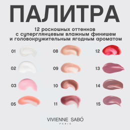 Блеск для губ Vivienne Sabo Le Grand Volume №14 Pomelo, 3 мл