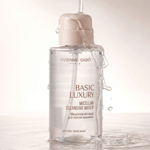 Мицеллярная вода Vivienne Sabo Skincare Basic Luxury, 440 мл