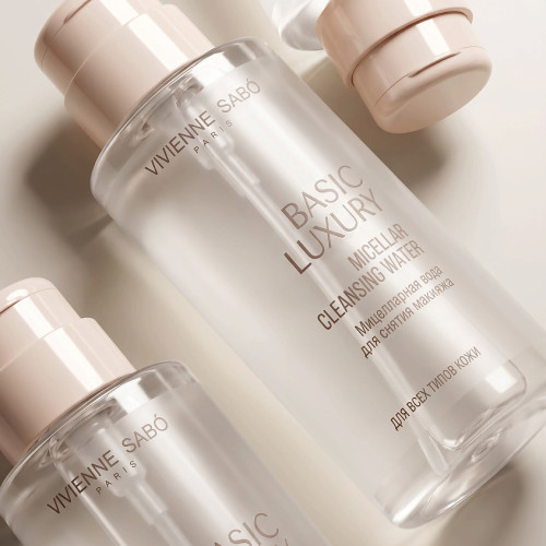 Мицеллярная вода Vivienne Sabo Skincare Basic Luxury, 440 мл