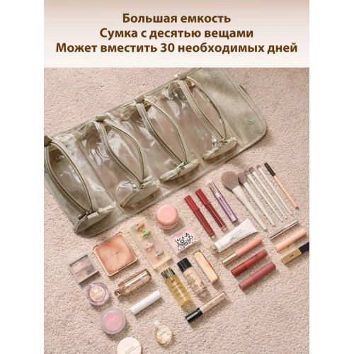 Косметичка-органайзер раскладная