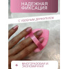 Пуховка для макияжа - Розовое сердце