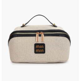 Косметичка в стиле Miu Miu - Черная