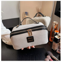 Косметичка в стиле Miu Miu - Черная